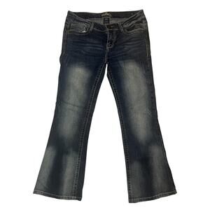 Y2K Vanity Low Rise Flared Jeans Size 29